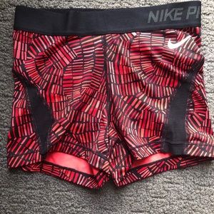 Red Nike Pros